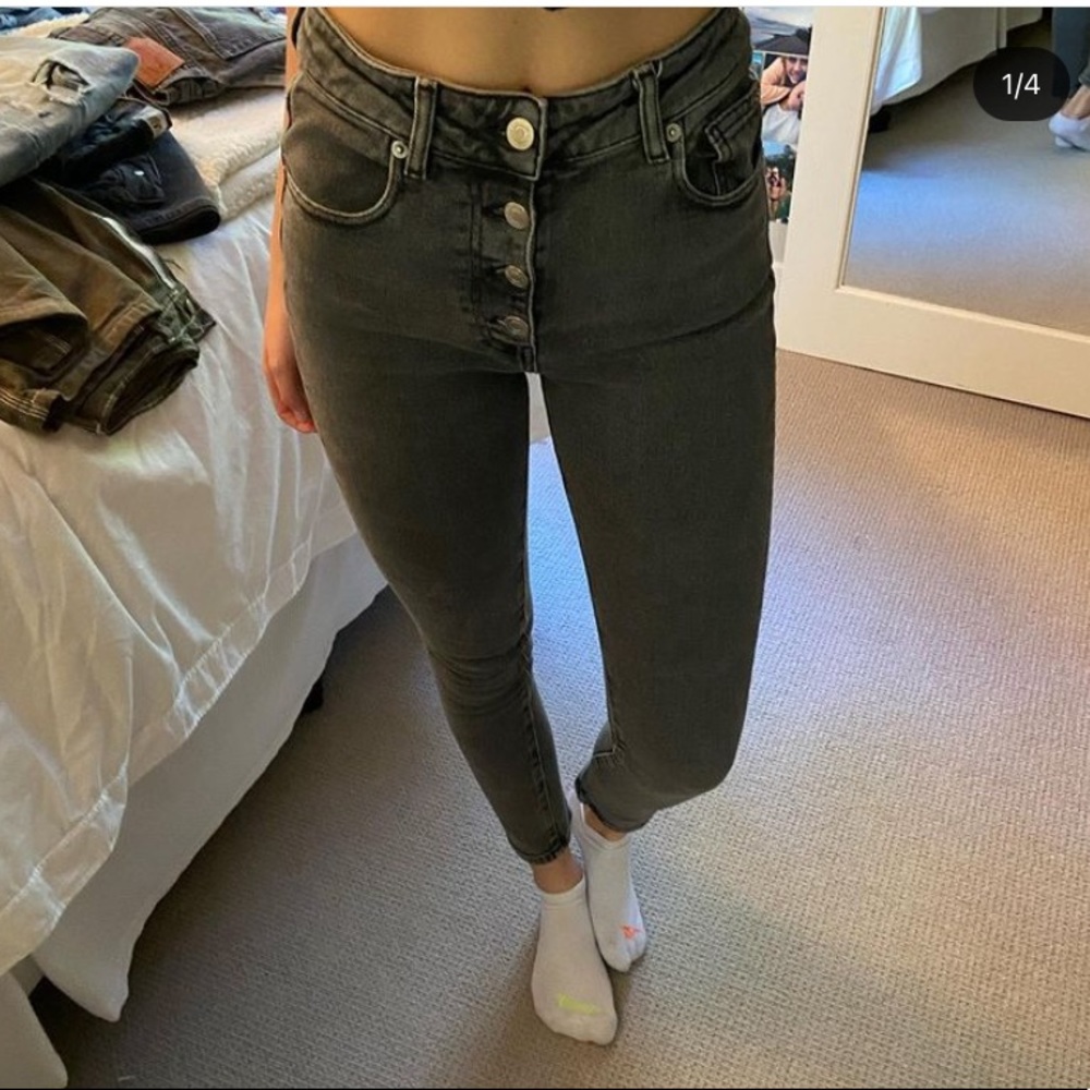 IRO dark grey jeans
